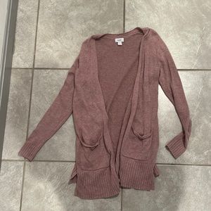 Purple pinkish cardigan